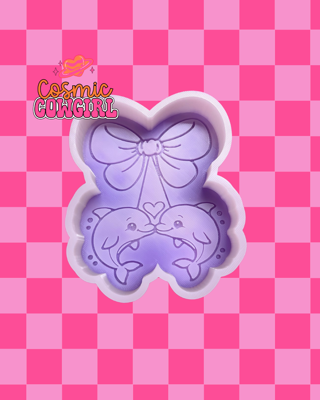 Cherry Dolphins - Silicone Mold Only