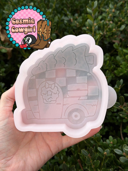 Christmas Camper - Silicone Mold Only