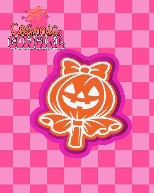 Pumpkin Lollipop - Silicone Mold Only