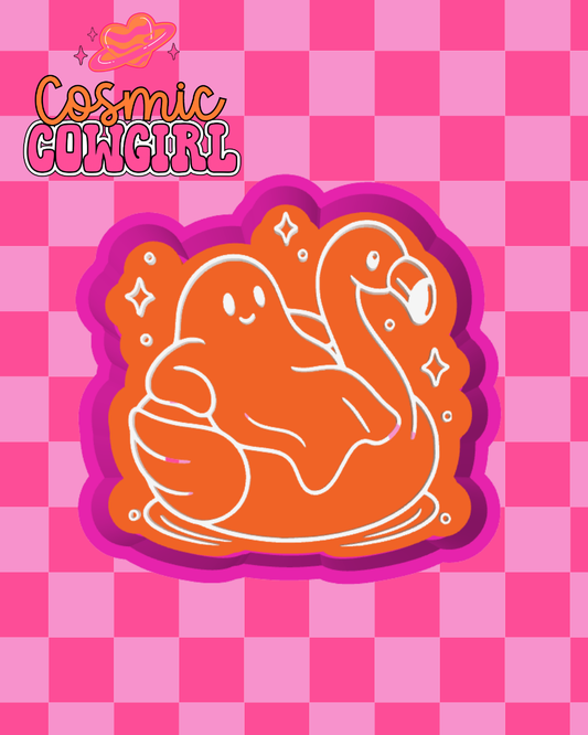 Ghost + Flamingo Float - Silicone Mold Only