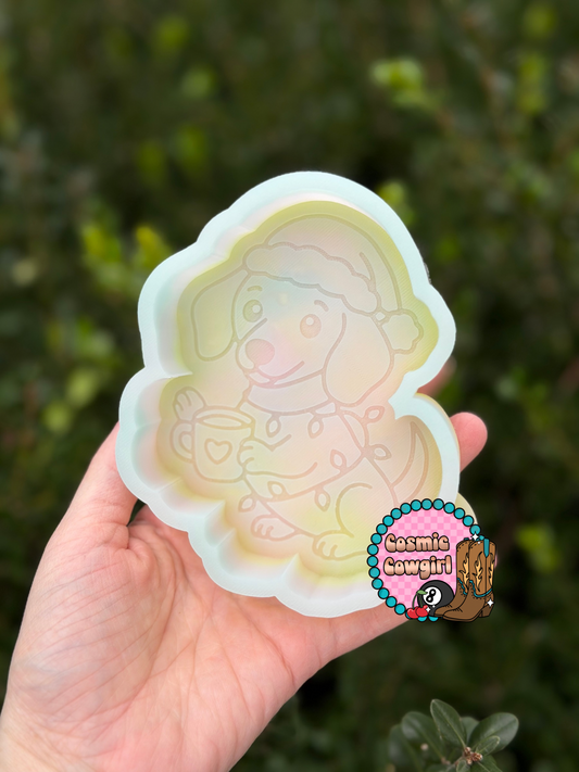 Dachshund Christmas - Silicone Mold Only