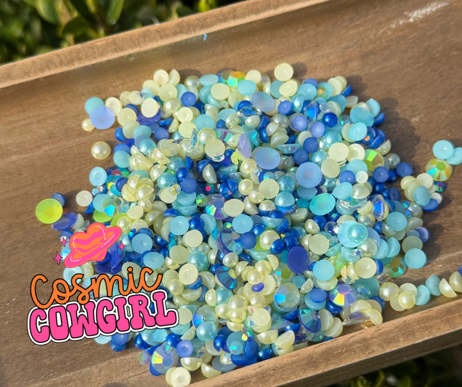 Cinderella - Custom Pearl + Rhinestone Mix