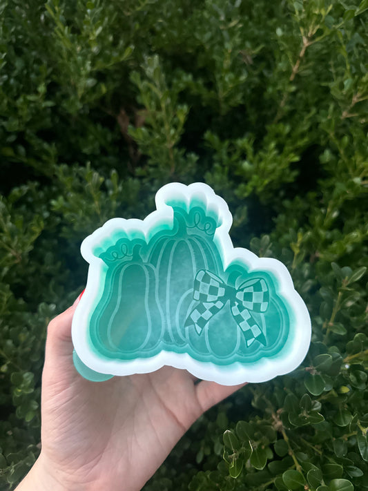 Pumpkin trio - Silicone Mold Only