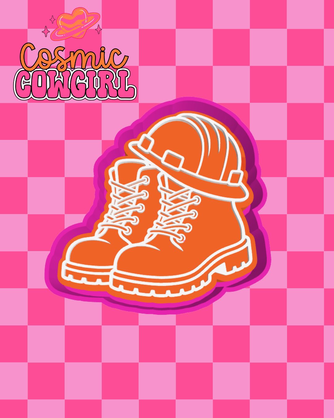 Hard Hat & Boot - Silicone Mold Only