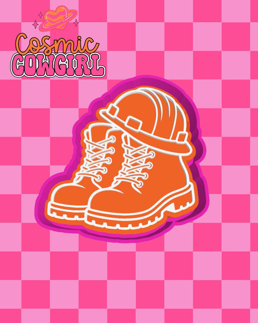 Hard Hat & Boot - Silicone Mold Only