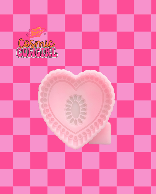 Turquoise Heart - Silicone Mold