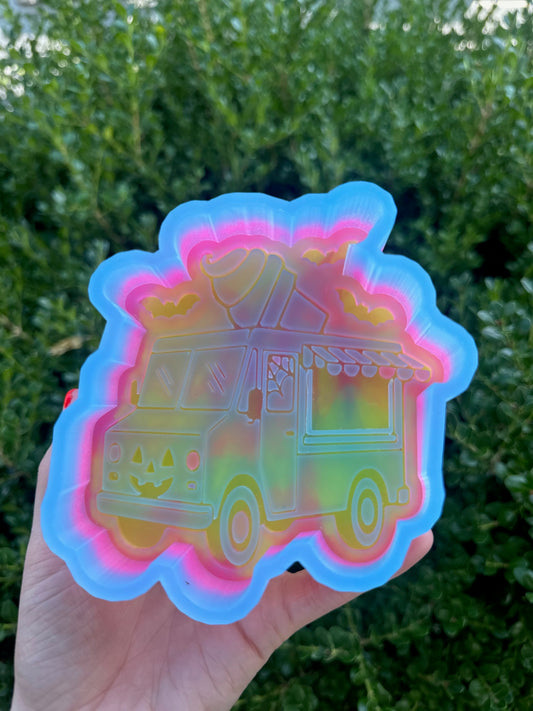 Spooky Ice Cream Truck - Silicone Molds Only