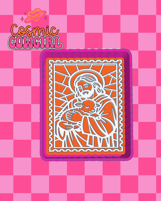 Jesus With Lamb - Silicone Mold