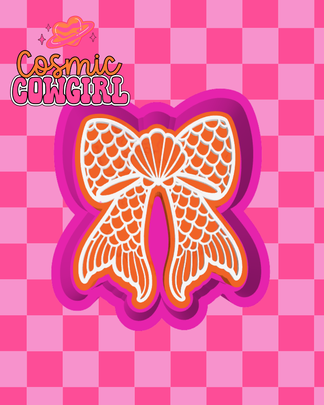 Mermaid Bow - Silicone Mold