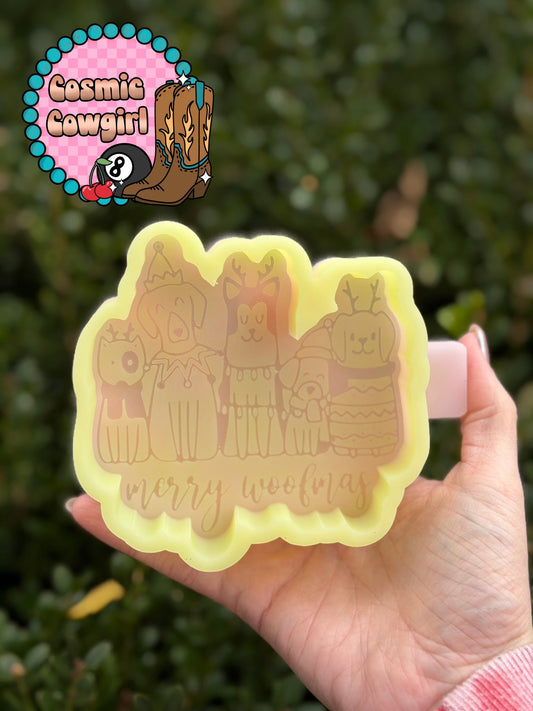 Merry Woofmas - Silicone Mold Only