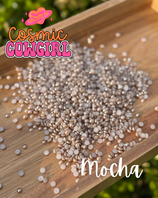 Mocha - 5mm Pearls