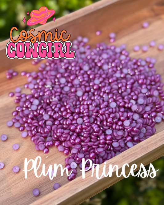 Plum Princess - 6mm Pearls