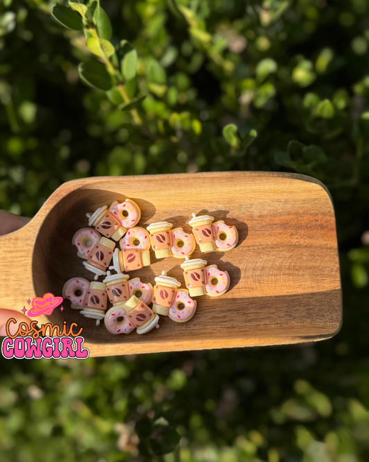 Coffee + Donuts - Charms