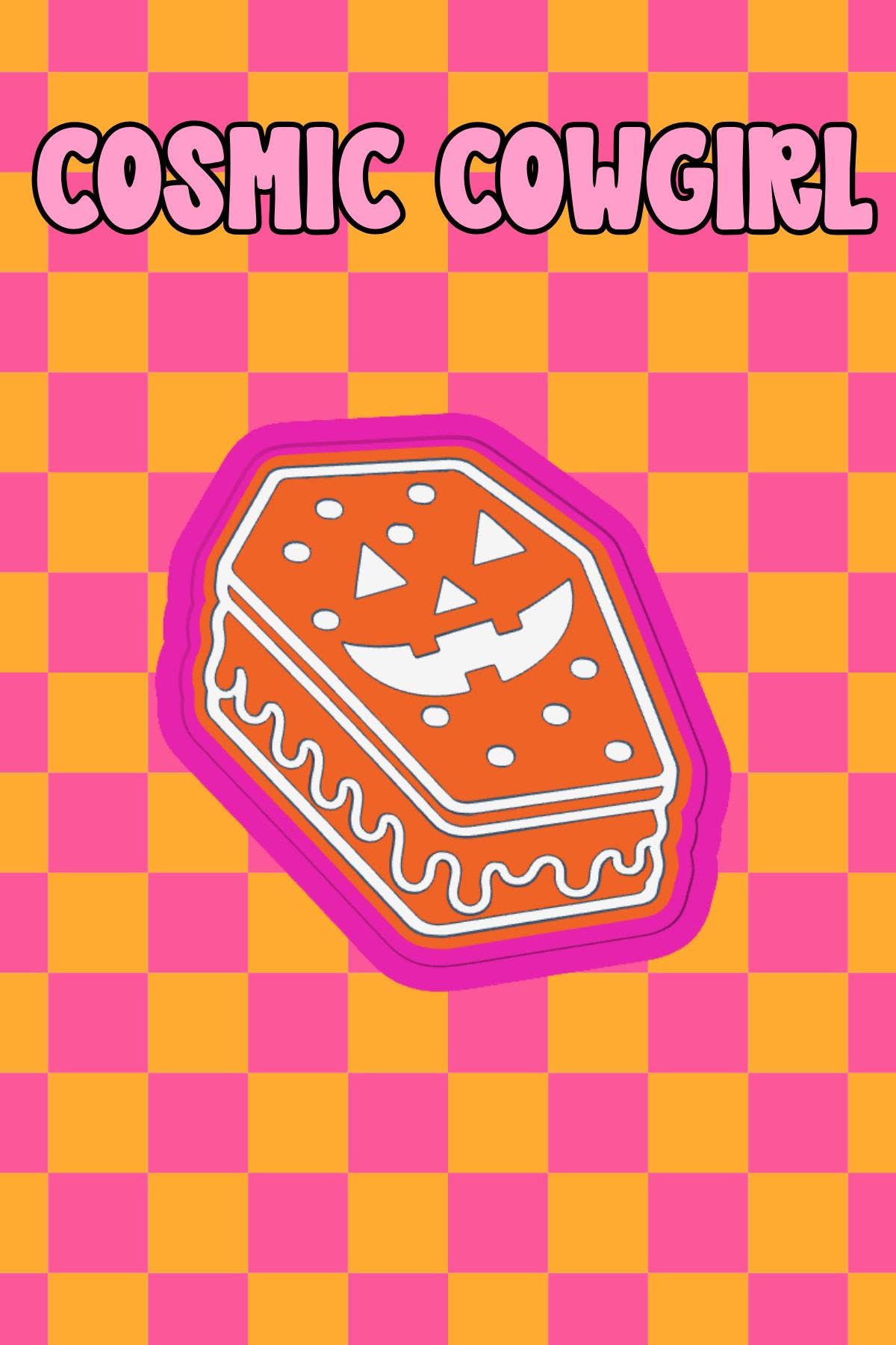 Pumpkin Icecream Sandwich - Silicone Mold
